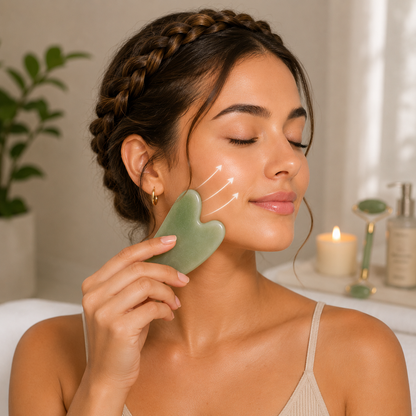 FormVeil Jade Gua Sha Sculpting Set