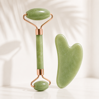 FormVeil Jade Gua Sha Sculpting Set