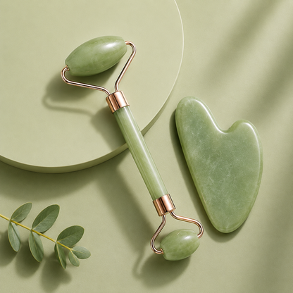 FormVeil Jade Gua Sha Sculpting Set