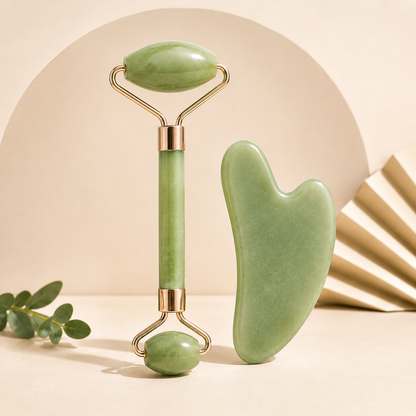 FormVeil Jade Gua Sha Sculpting Set