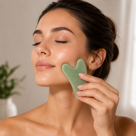 FormVeil Jade Gua Sha Sculpting Set